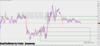 Chart XAUUSD, M5, 2024.04.17 05:19 UTC, FBS Markets Inc., MetaTrader 4, Real