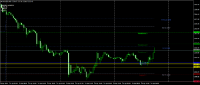 Chart XAUUSD, M30, 2024.04.24 15:10 UTC, Dollars Markets Ltd, MetaTrader 4, Real