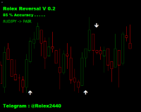 Chart AUDJPY, M1, 2024.04.25 08:45 UTC, RoboForex Ltd, MetaTrader 4, Demo