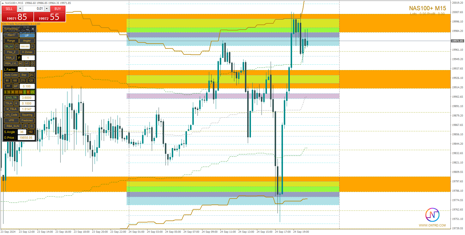 Chart NAS100+, M15, 2024.09.24 17:38 UTC, STARTRADER International PTY Limited, MetaTrader 4, Real