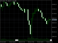 图表 BTCUSDm, M5, 2024.10.25 19:32 UTC, Exness Technologies Ltd, MetaTrader 5, Real